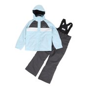 ジュニア 子供用 スキーウェア ラウンドフラップツーピース ESG252P93PALE BLUE