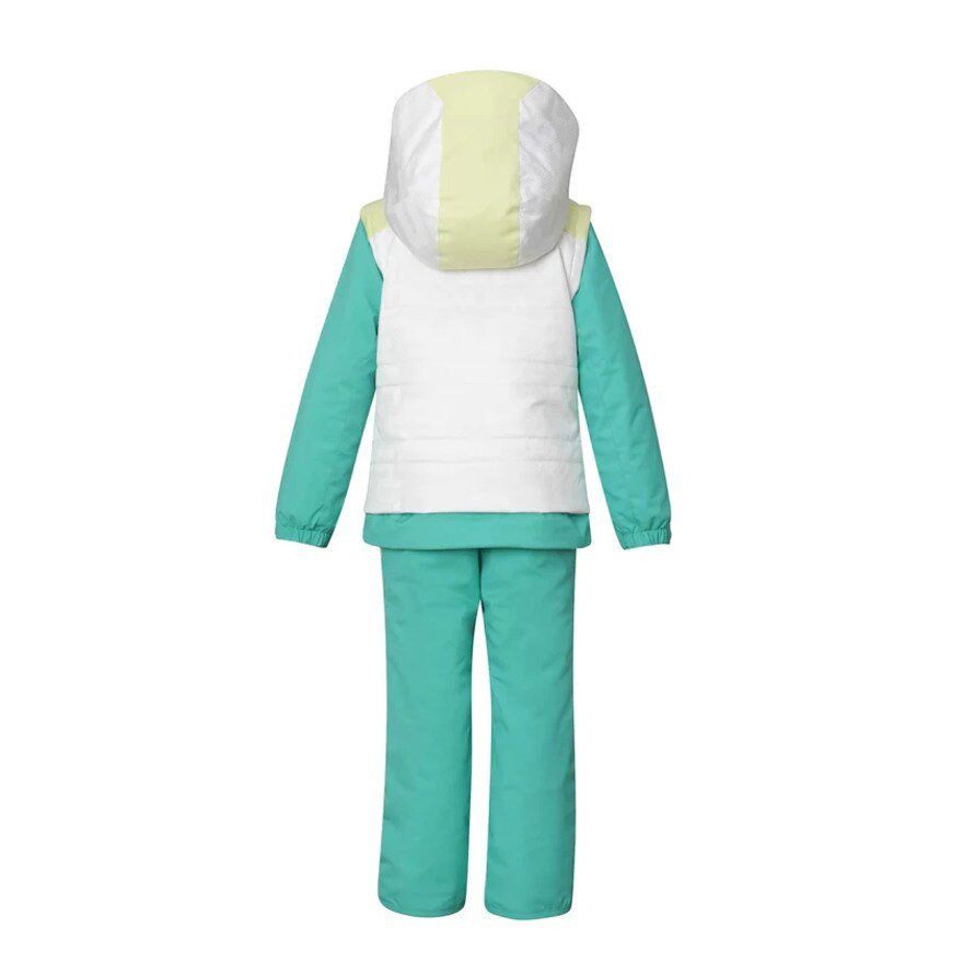 フェニックス（PHENIX）（キッズ）スキーウェア 上下セット ジュニア 子供 Crystal Flower Junior Two-piece ESG232P90 GREEN