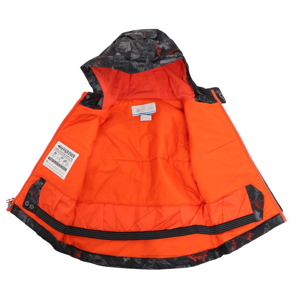 コロンビア（Columbia）（キッズ）ジュニア スキーウェア 上下セット セットアップ Frosty Slope Set フロスティスロープセット  SC1092 012 ブラック 100