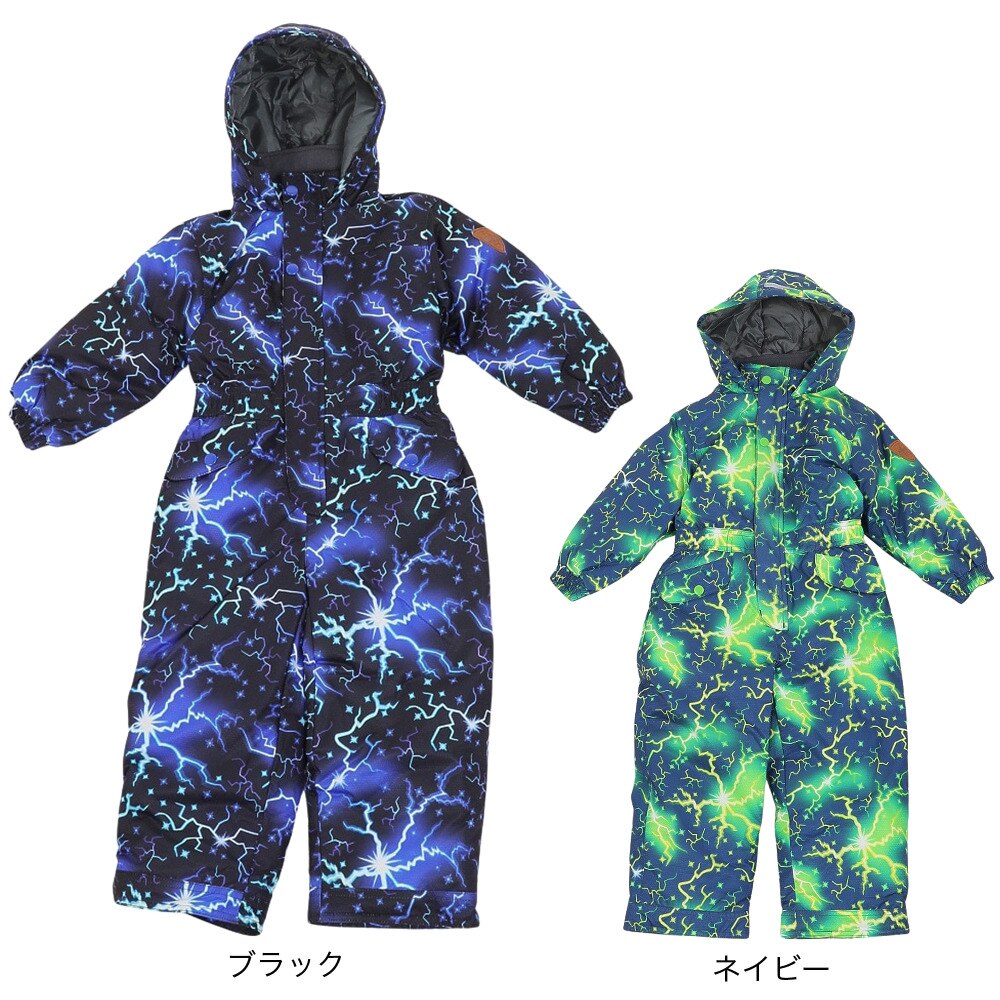 シーシーエル チーム（CCL TEAM）（キッズ）トドラー 男の子 ワンピース スキーウェア CK3541920BLK サイズ調整