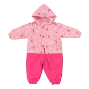 (キッズ)スノーウェア つなぎ トドラー 女児 ワンピース CK3441520 PNK ピンク 雪遊び