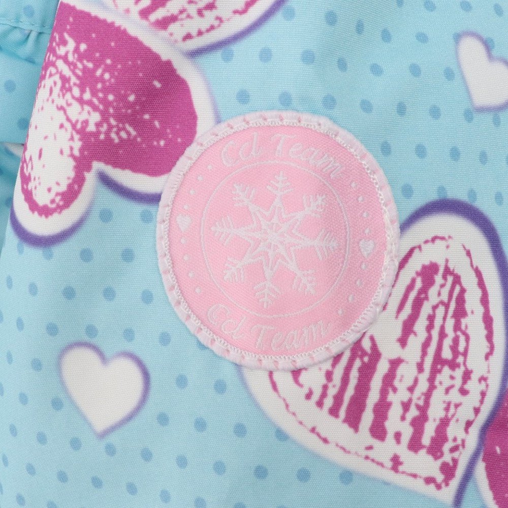 シーシーエル チーム（CCL TEAM）（キッズ）ジュニア スキーウェア つなぎ トドラー 男児 ワンピース CK3541360 SAX サックス サイズ調整 100 120
