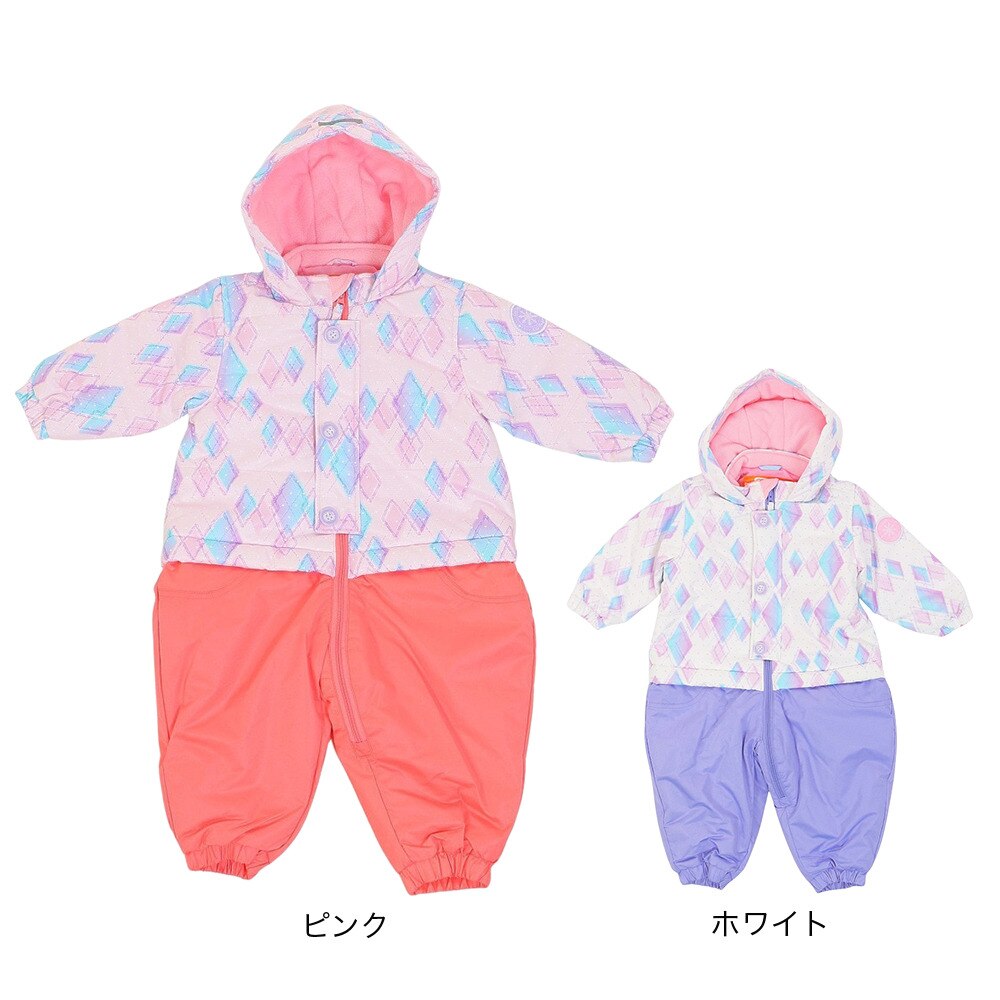 シーシーエル チーム（CCL TEAM）（キッズ）ベビー 女の子 スキーウェア トドラー ワンピース CK3442320WHT