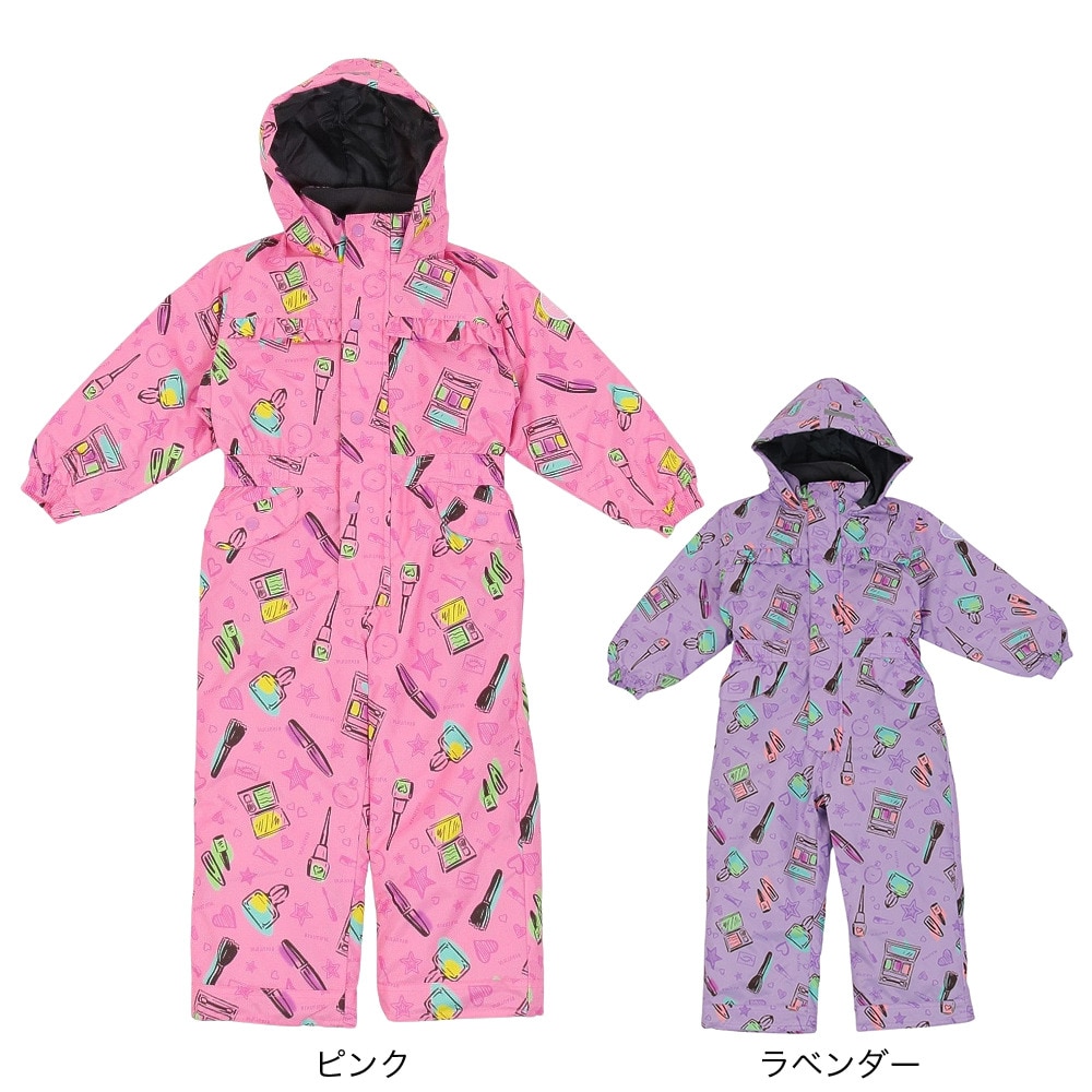 シーシーエル チーム（CCL TEAM）（キッズ）子供 女の子 スキーウェア トドラー ワンピース CK3541940LAV サイズ調整