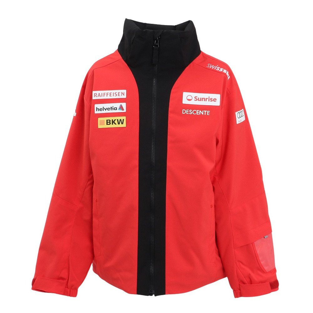 デサント（DESCENTE）（キッズ）ジュニア スキーウエア インシュレイテッド ジャケット DW4FJK51J RD01