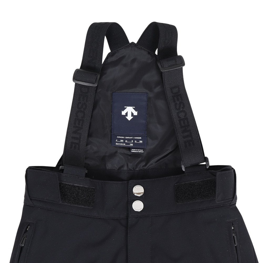デサント（DESCENTE）（キッズ）スキーウエア ジュニア INSULATED パンツ DW5FLP01J BK00