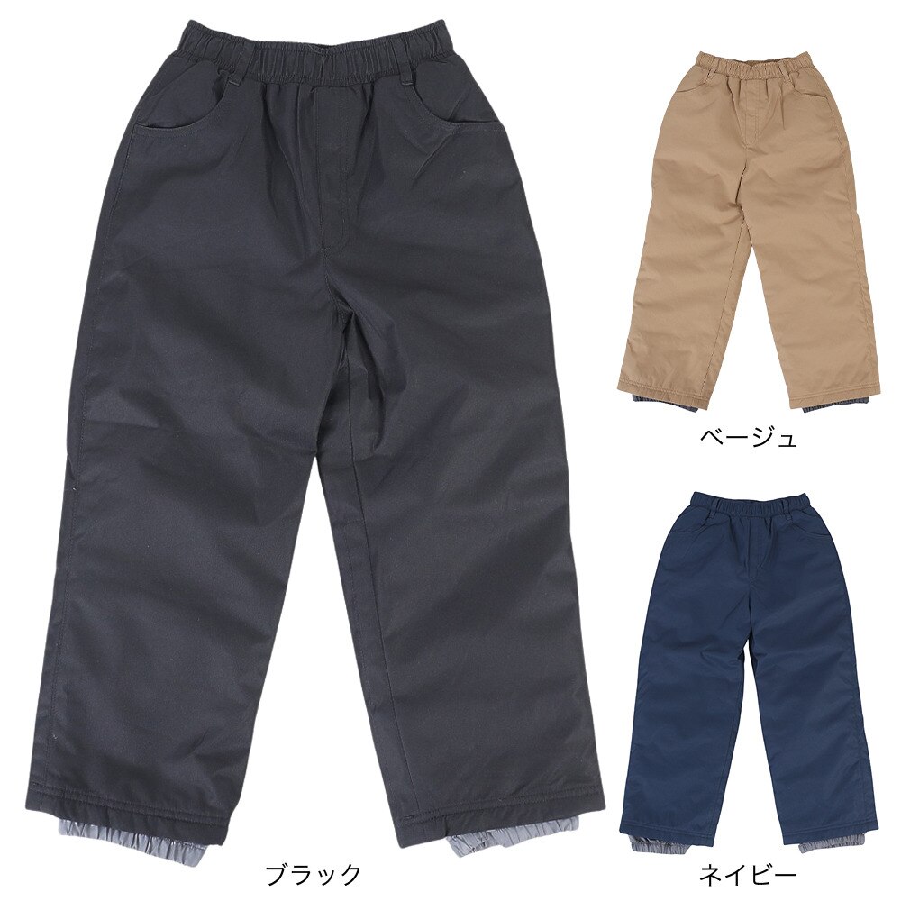 その他ブランド（OTHER BRAND）（キッズ）ジュニア スキー パンツ 321NN2HHM0048 BEG ベージュ サイズ調整 雪あそび