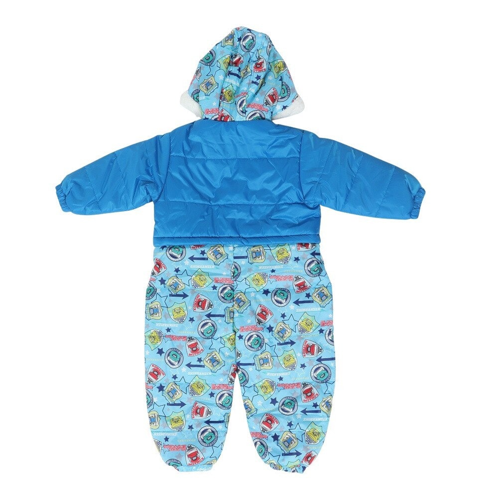ニッキー キッズ（NIKKI KIDS）（キッズ）ジュニア 新幹線 スノージャンプスーツ 144-350-SAX