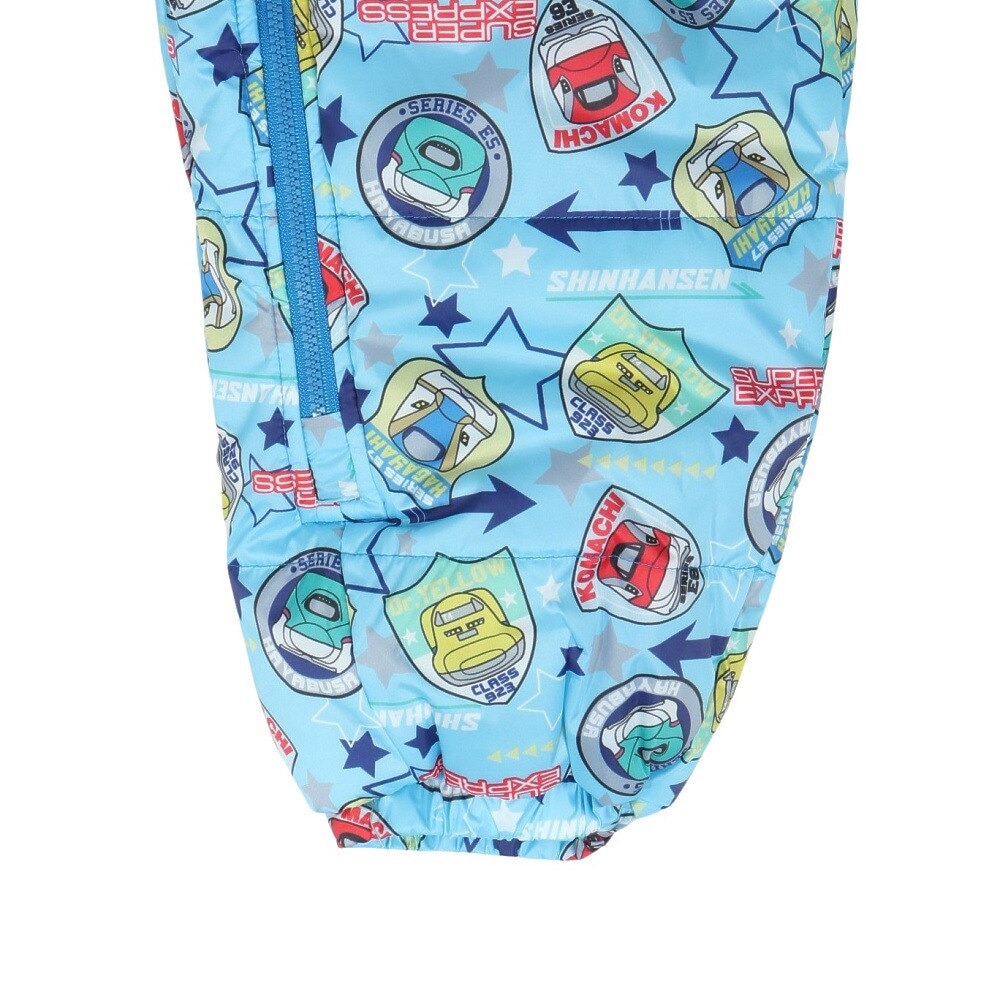 ニッキー キッズ（NIKKI KIDS）（キッズ）ジュニア 新幹線 スノージャンプスーツ 144-350-SAX