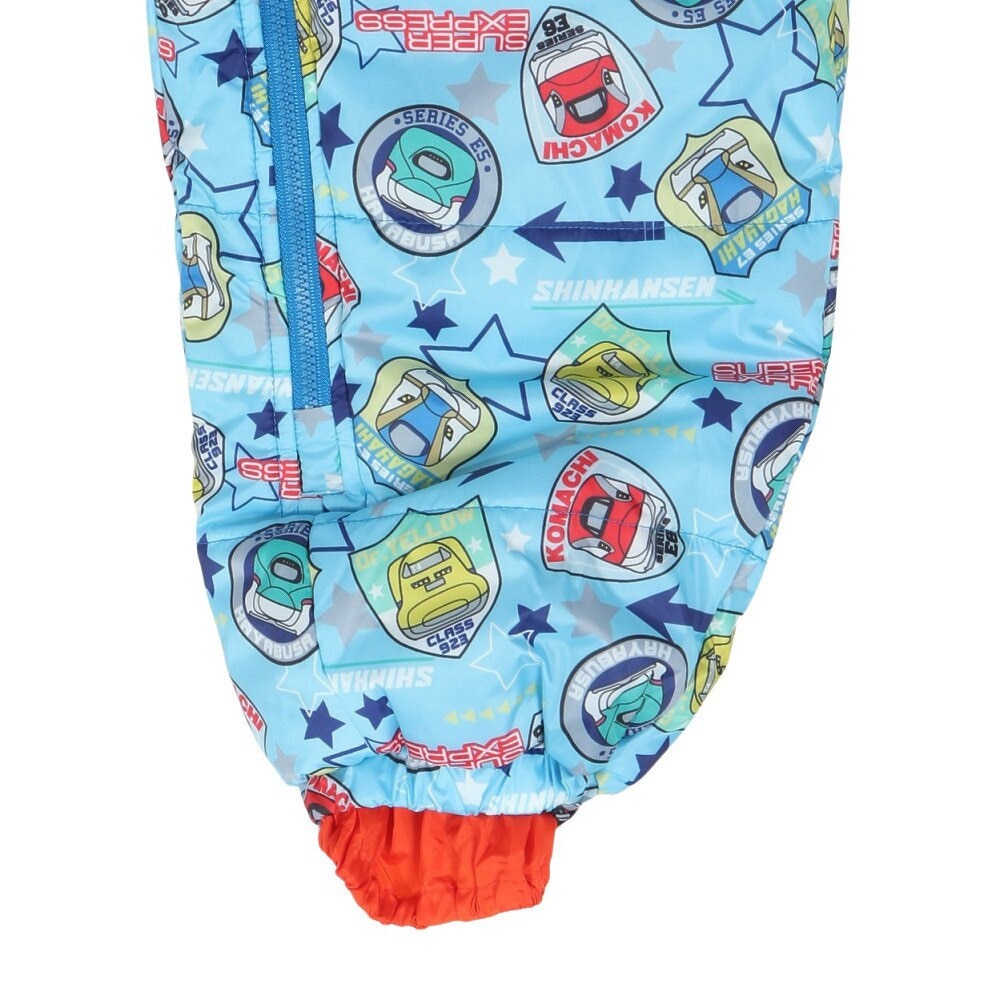 ニッキー キッズ（NIKKI KIDS）（キッズ）ジュニア 新幹線 スノージャンプスーツ 144-350-SAX
