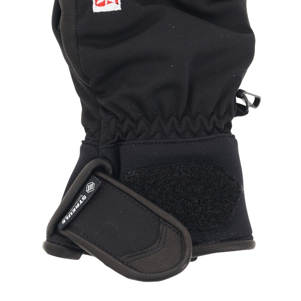 シュトロイレ（STREULE）（メンズ）スキー スノーボード グローブ 手袋 メンズ UNDERCUFF 五指グローブ 325ST1SN5000 BLK 手袋