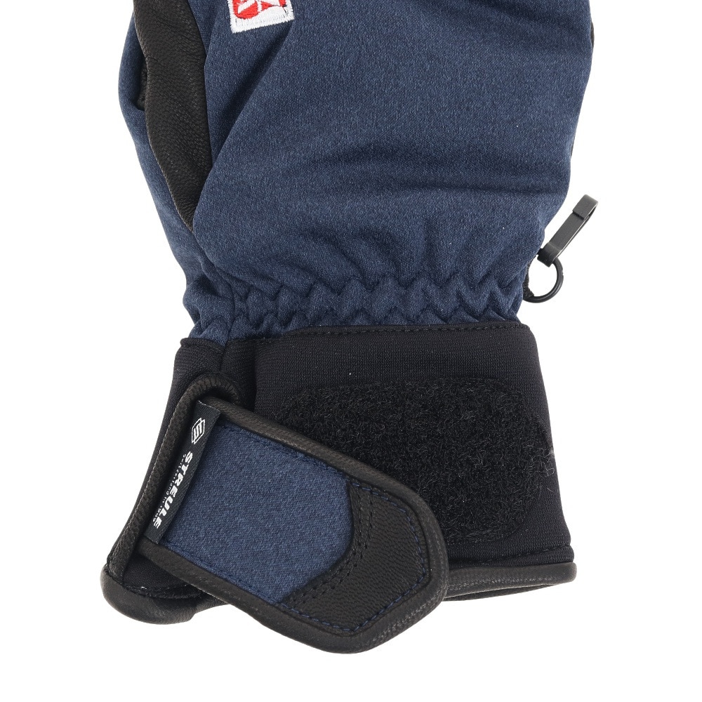 シュトロイレ（STREULE）（メンズ）スキー スノーボード グローブ 手袋 メンズ UNDERCUFF 五指グローブ 325ST1SN5000 NVY 手袋