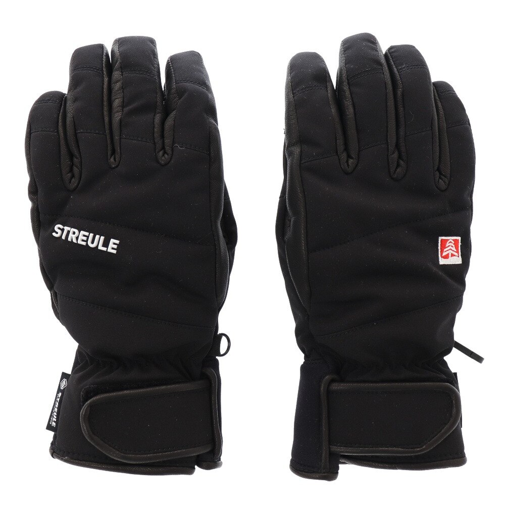 シュトロイレ（STREULE）（メンズ）スキー スノーボード グローブ 手袋 メンズ QUILTING 325ST1SN5001 BLK 手袋