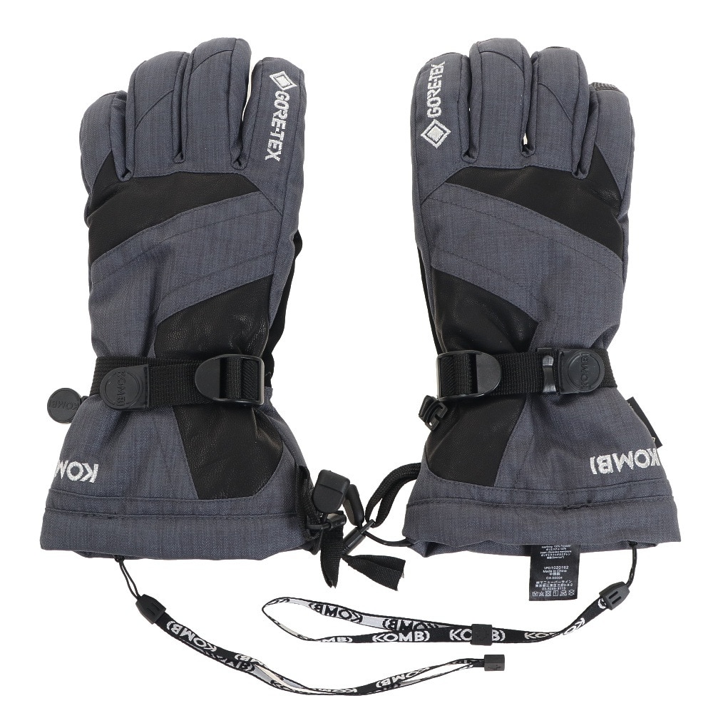 コンビ（KOMBI）（メンズ）スキー スノーボード グローブ 手袋 メンズ ゴアテックス GORE-TEX 五指グローブ  21ORG-GTV-02UPD 手袋