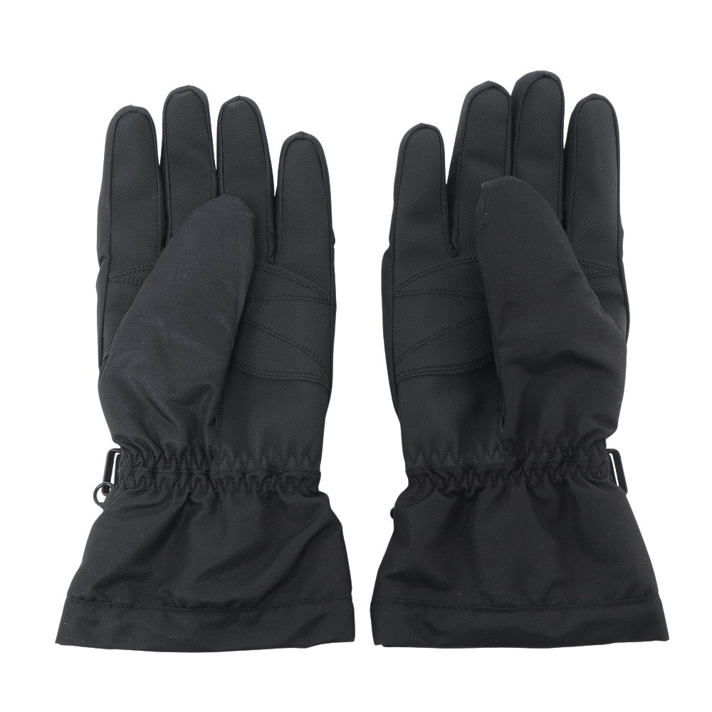 スノーウェイブ（SNOW WABE）（メンズ）スノーグローブ ウインターグローブ GLOVE 五指グローブ 22SW001M BLK スキー スノーボード
