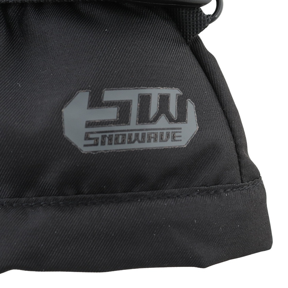スノーウェイブ（SNOW WABE）（メンズ）スノーグローブ ウインターグローブ GLOVE 五指グローブ 22SW001M BLK スキー スノーボード