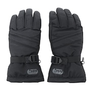 (メンズ)スノーグローブ ウインターグローブ GLOVE 五指グローブ 22SW001M BLK スキー スノーボード