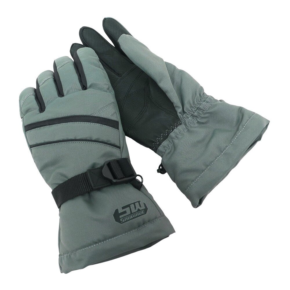 スノーウェイブ（メンズ）スノーグローブ ウインターグローブ GLOVE 五指グローブ 22SW001M CGR スキー スノーボード