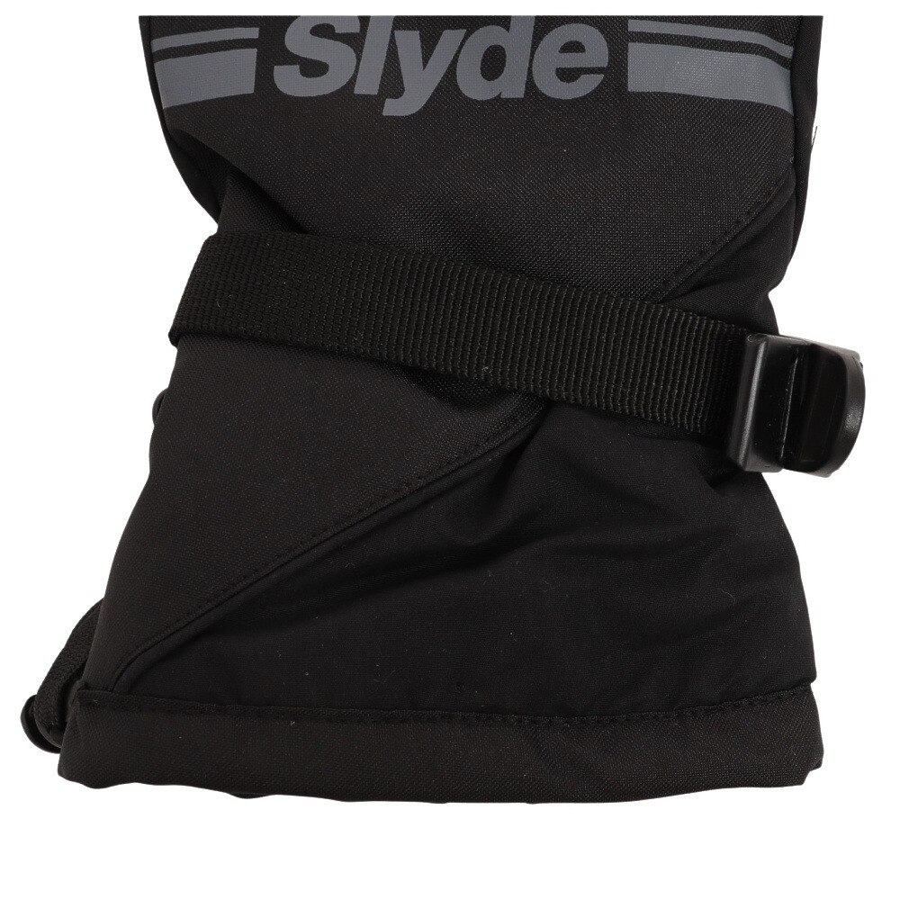 SLYDE（SLYDE）（メンズ）グローブ スキー スノーボード スノボ ブラック 五指グローブ2 22SNSLY008-BLK