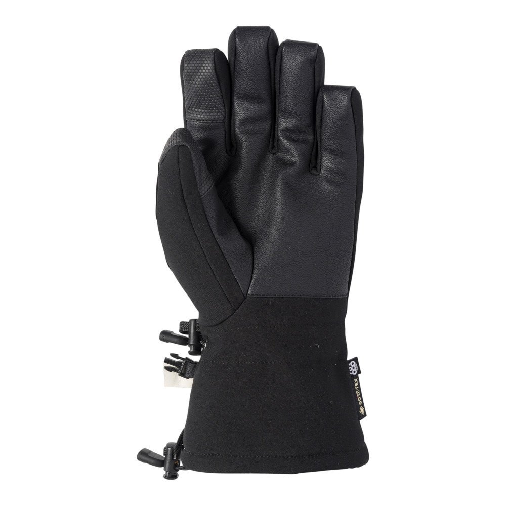 シックスエイトシックス（686）（メンズ）スノーボード グローブ 5本指 ゴアテックス GORE-TEX Linear Glove 21/22 KCRGLV100 BLACK