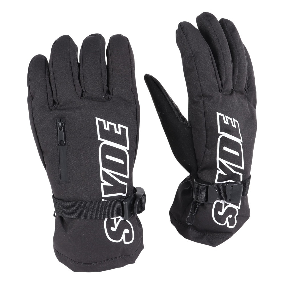スライド（SLYDE）（メンズ）グローブ スキー スノーボード FINGER GLOVE 1 23SNSLY001BLK