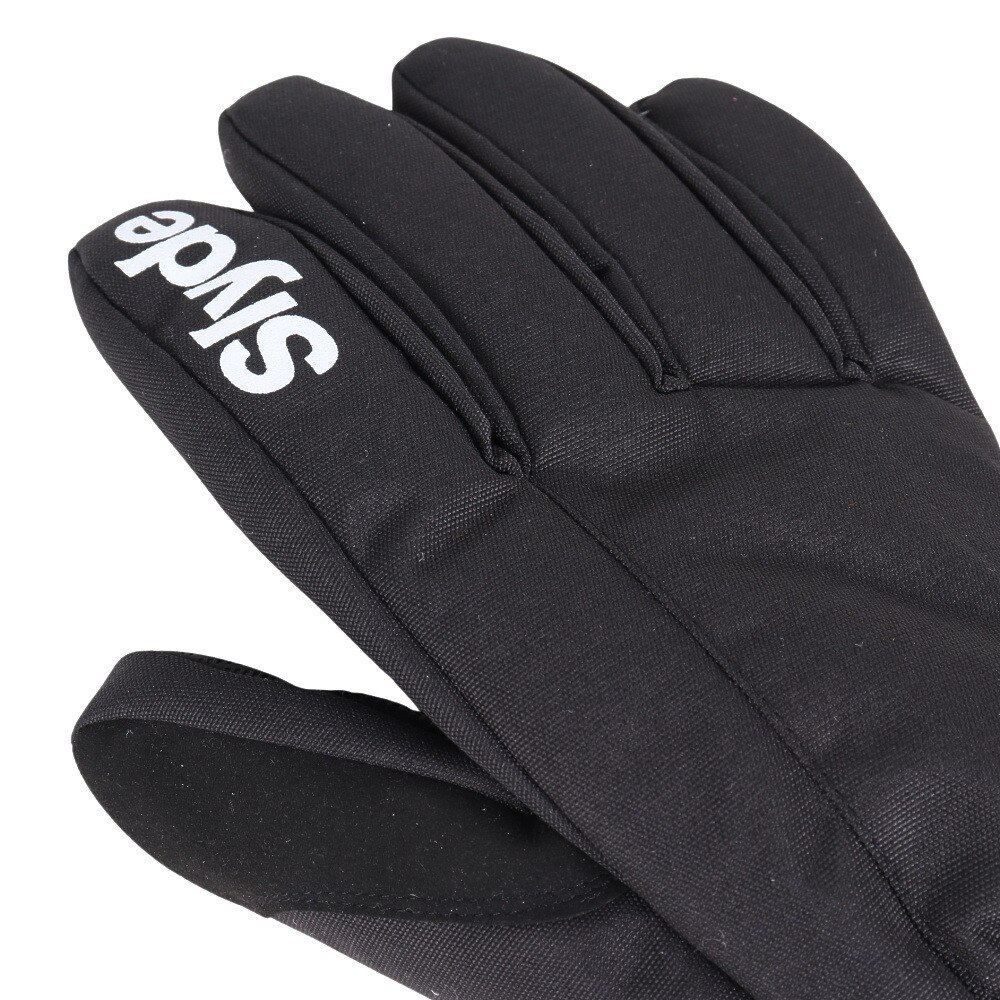 スライド（SLYDE）（メンズ）グローブ スキー スノーボード FINGER GLOVE 4 23SNSLY006BLK