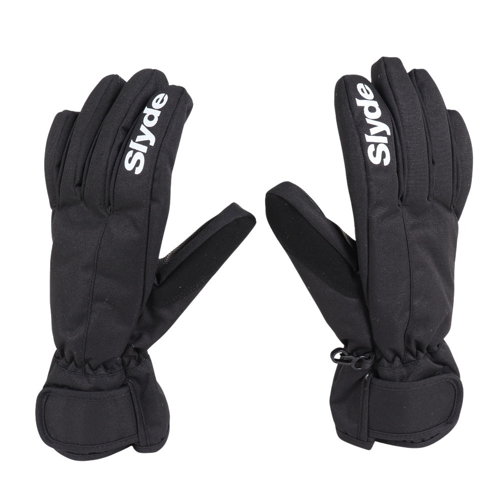 スライド（SLYDE）（メンズ）グローブ スキー スノーボード FINGER GLOVE 4 23SNSLY006BLK