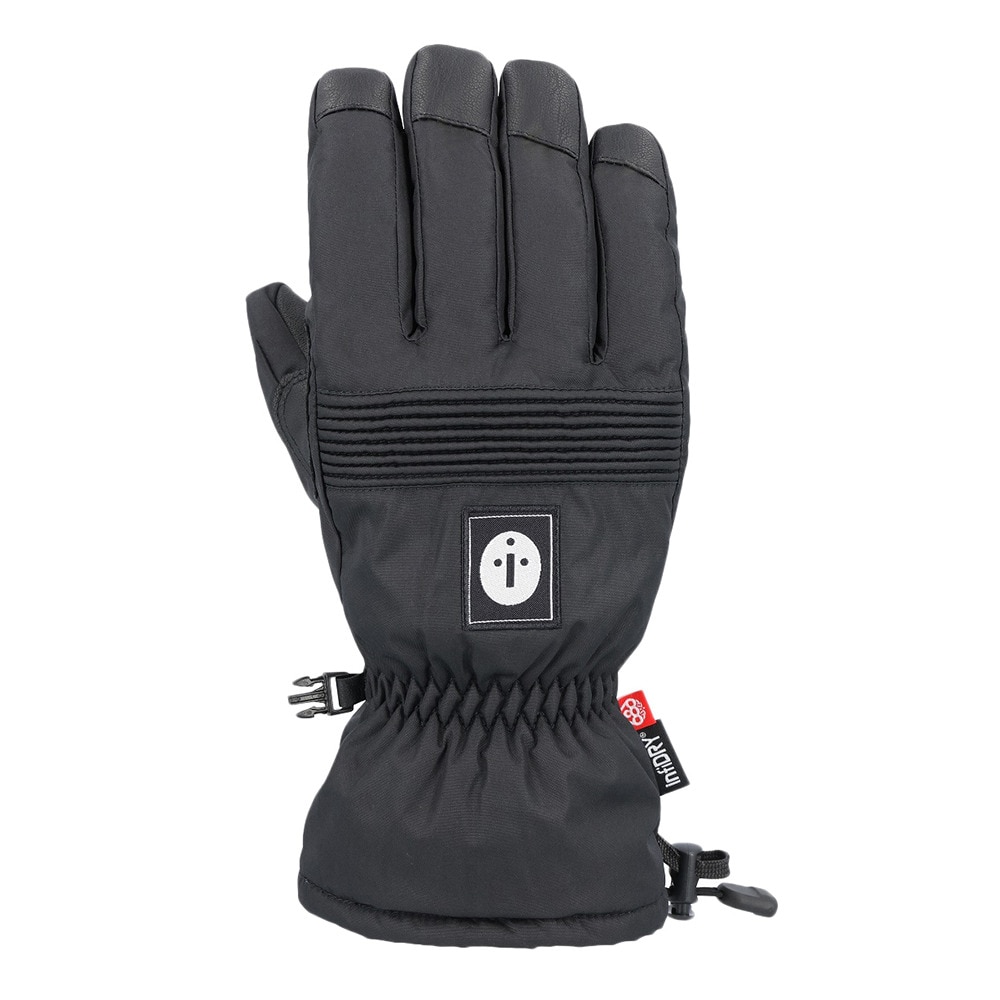 686（686）（メンズ）五指グローブ LANDER GLOVE M3WNGLV121-FOREST BLACK
