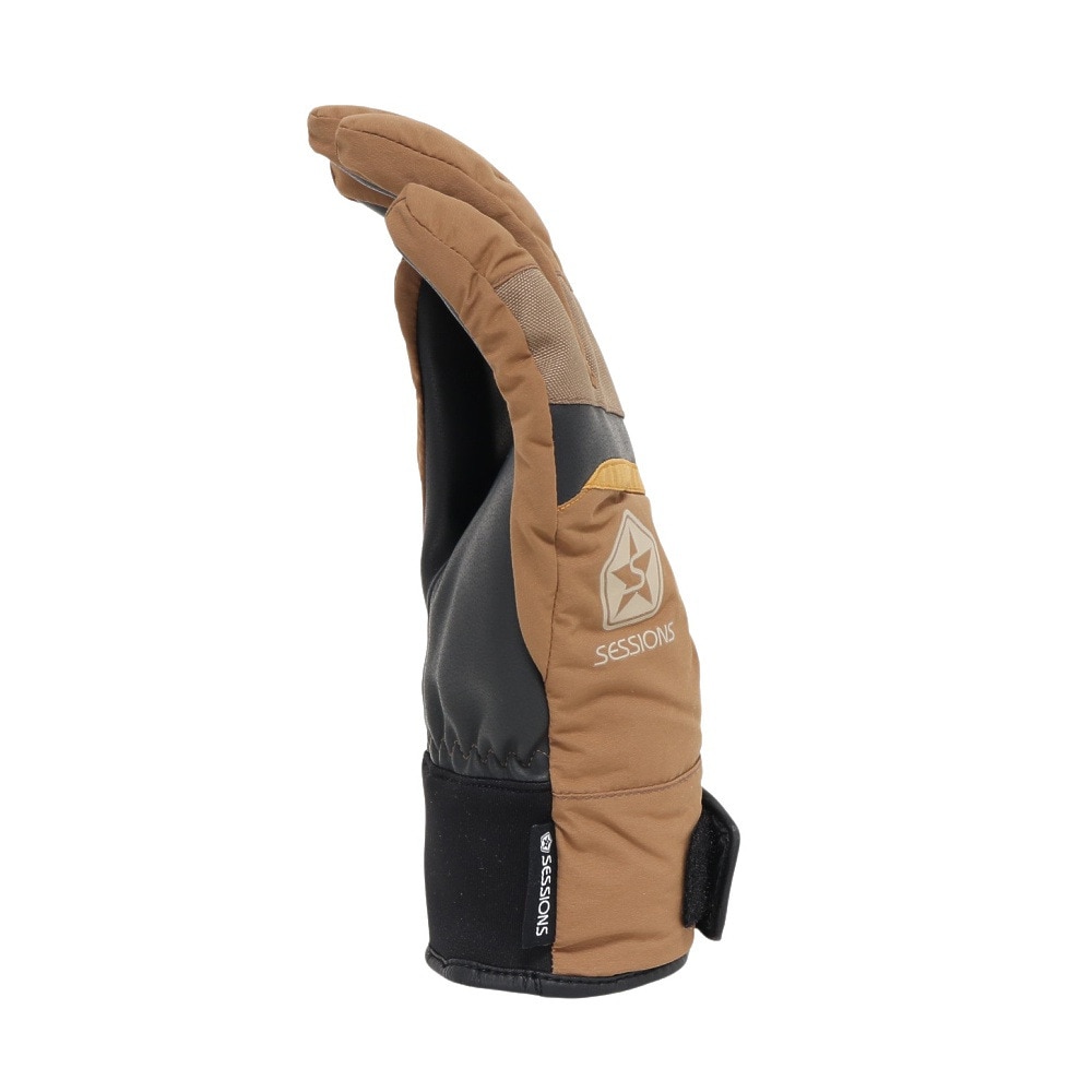 セッションズ（SESSIONS）（メンズ）ウインター 五指グローブ 5 FINGER GLOVE 25020301 COYOT