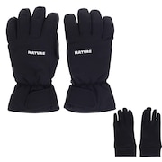 (メンズ)NATURE LIMITED 五指グローブ AB43WG1556 BLK