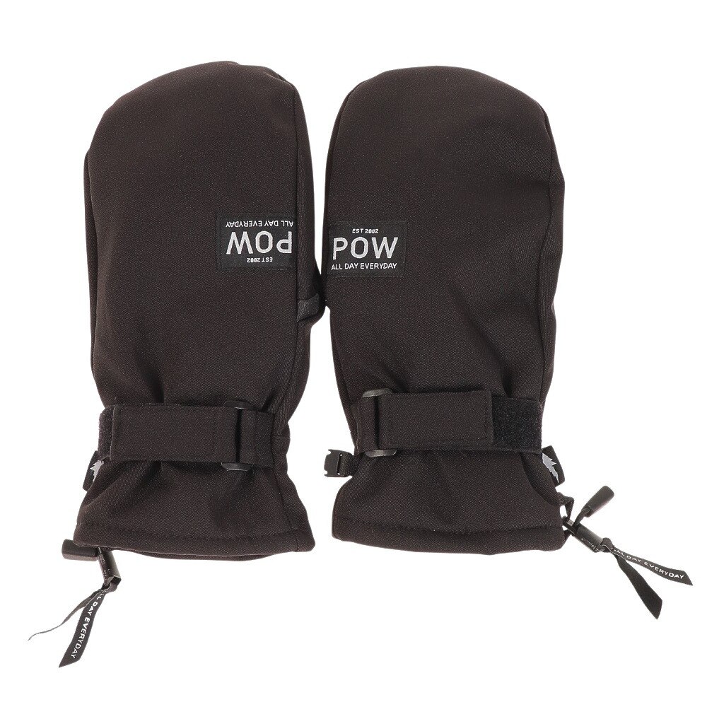 POW（メンズ）グローブ ミトン スキー スノーボード スノボ メンズ ブラック XG MID Mitt-Black