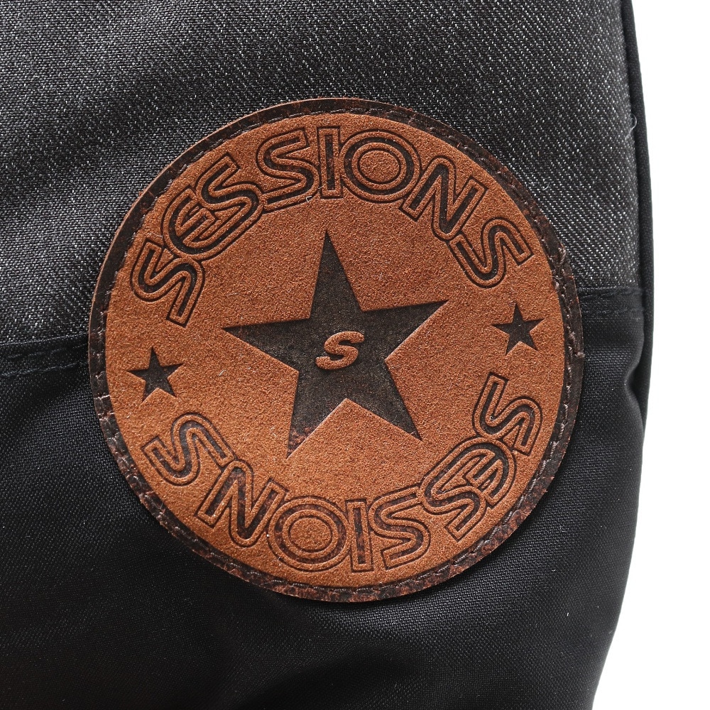セッションズ（SESSIONS）（メンズ）スキー スノーボード 手袋 サイドジップ ミトングローブ 2220223 BLK
