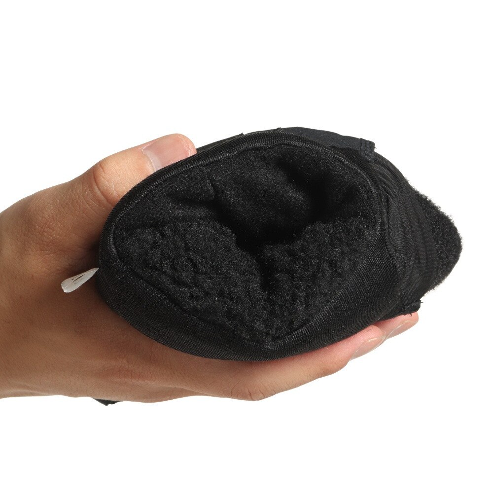 クラブグラブ（CRABGRAB）（メンズ、レディース）グローブ ミトン スキー スノーボード スノボ ブラック スナグラーミット 22-16 SNUGGLER MITT BK Mサイズ