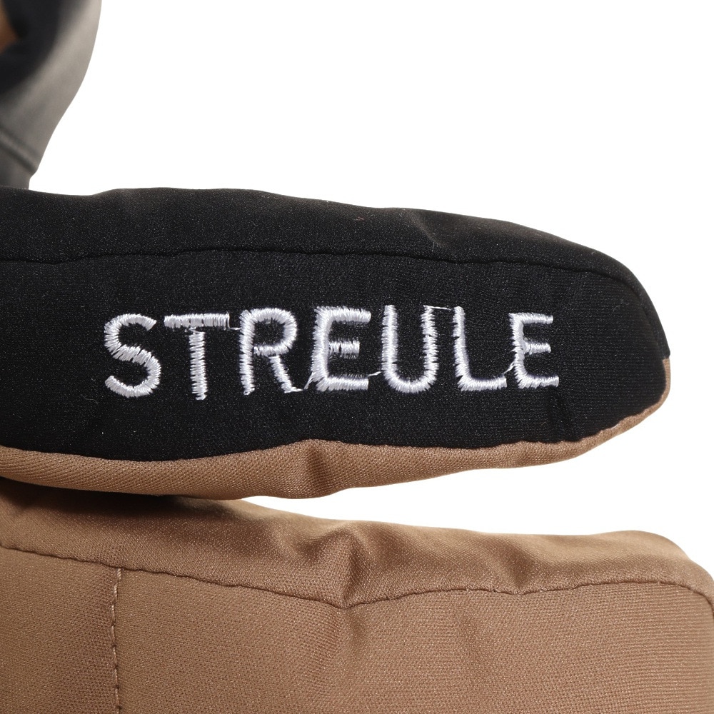 シュトロイレ（STREULE）（メンズ、レディース）LUCA ミトングローブ ST22FGR0003 MOC モカ 手袋 スキー スノーボード 防寒対策