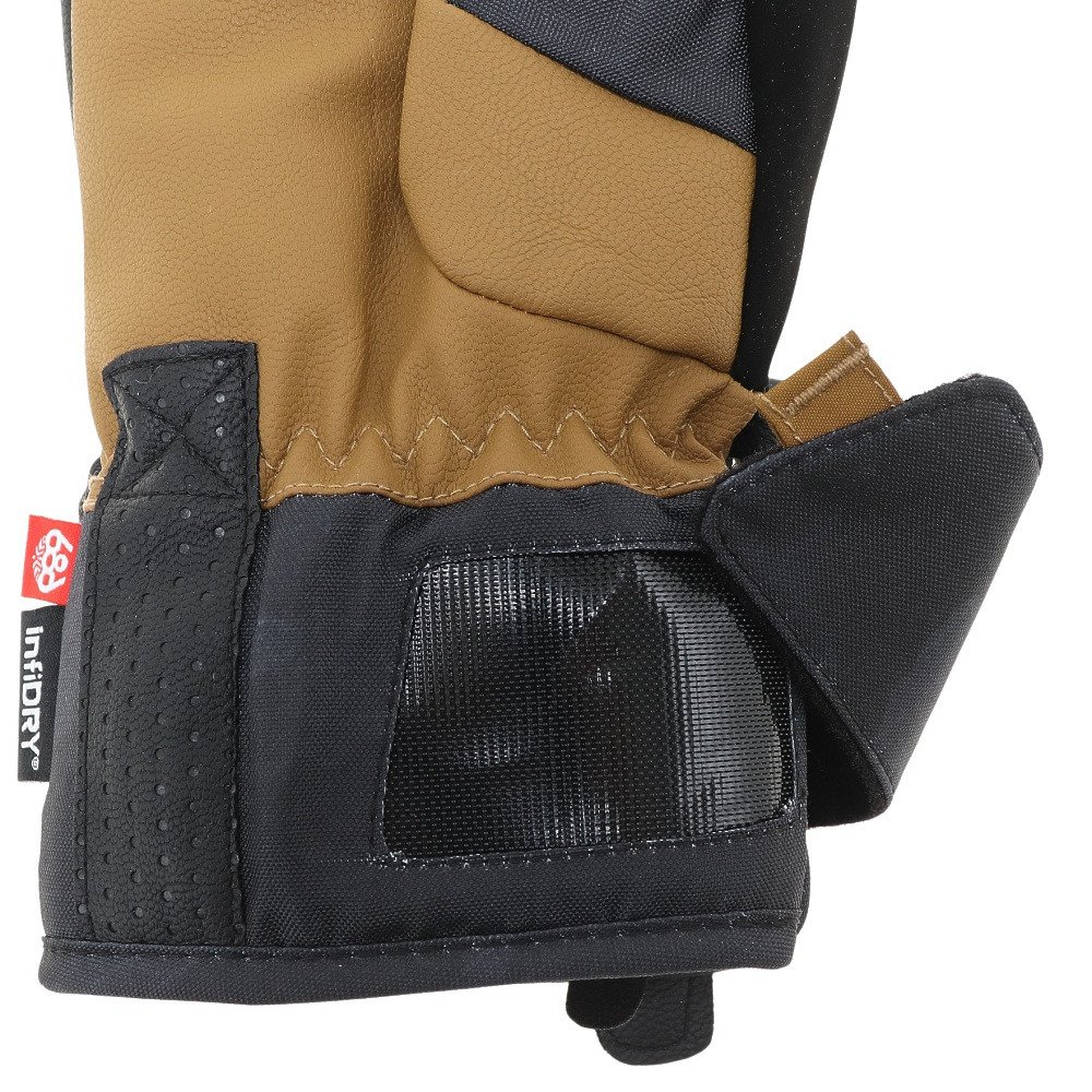 シックスエイトシックス（686）（メンズ）スキー スノーボード Hawkeye Trigger Mitt ミトングローブ M2WGLV111 BLACK CAMO
