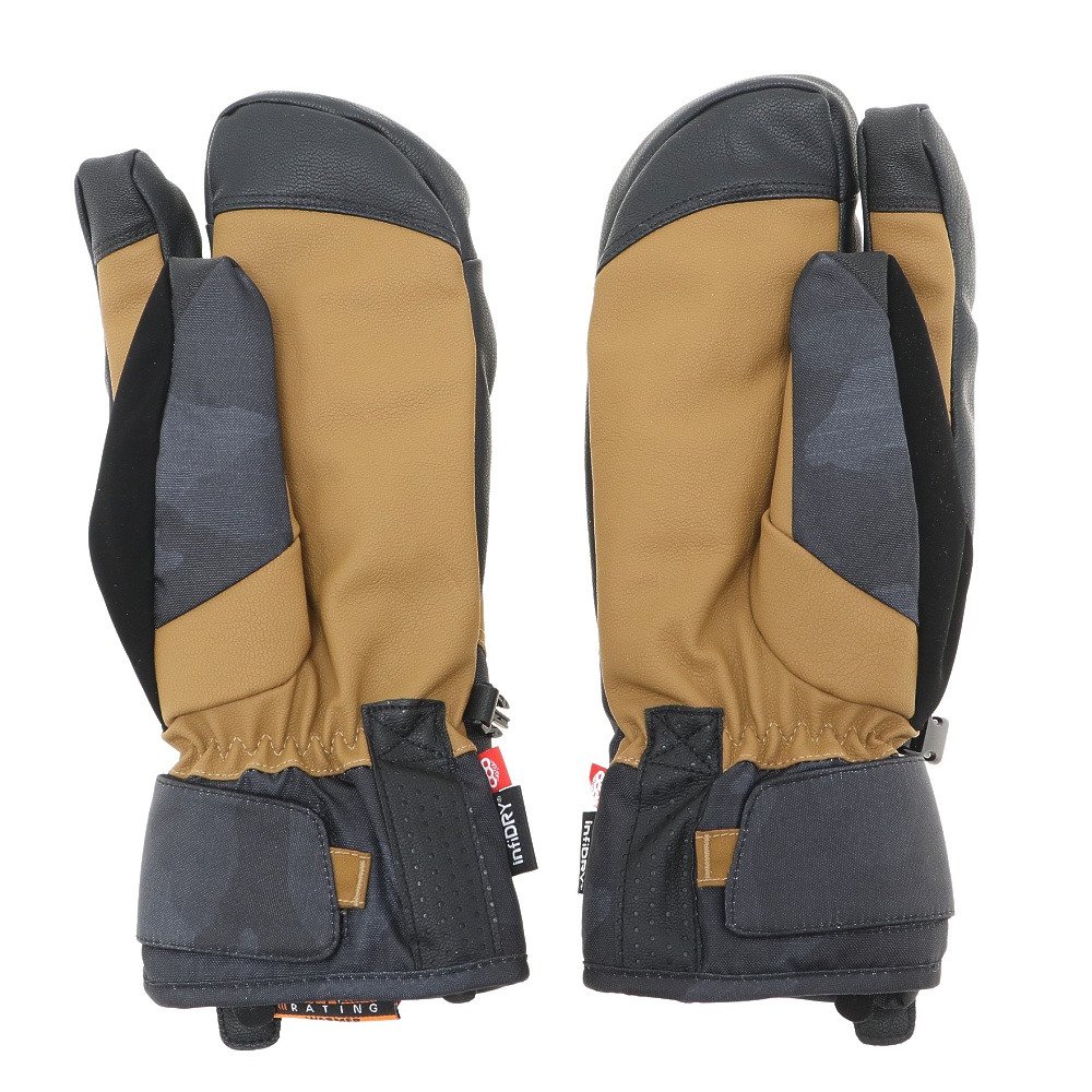 シックスエイトシックス（686）（メンズ）スキー スノーボード Hawkeye Trigger Mitt ミトングローブ M2WGLV111 BLACK CAMO