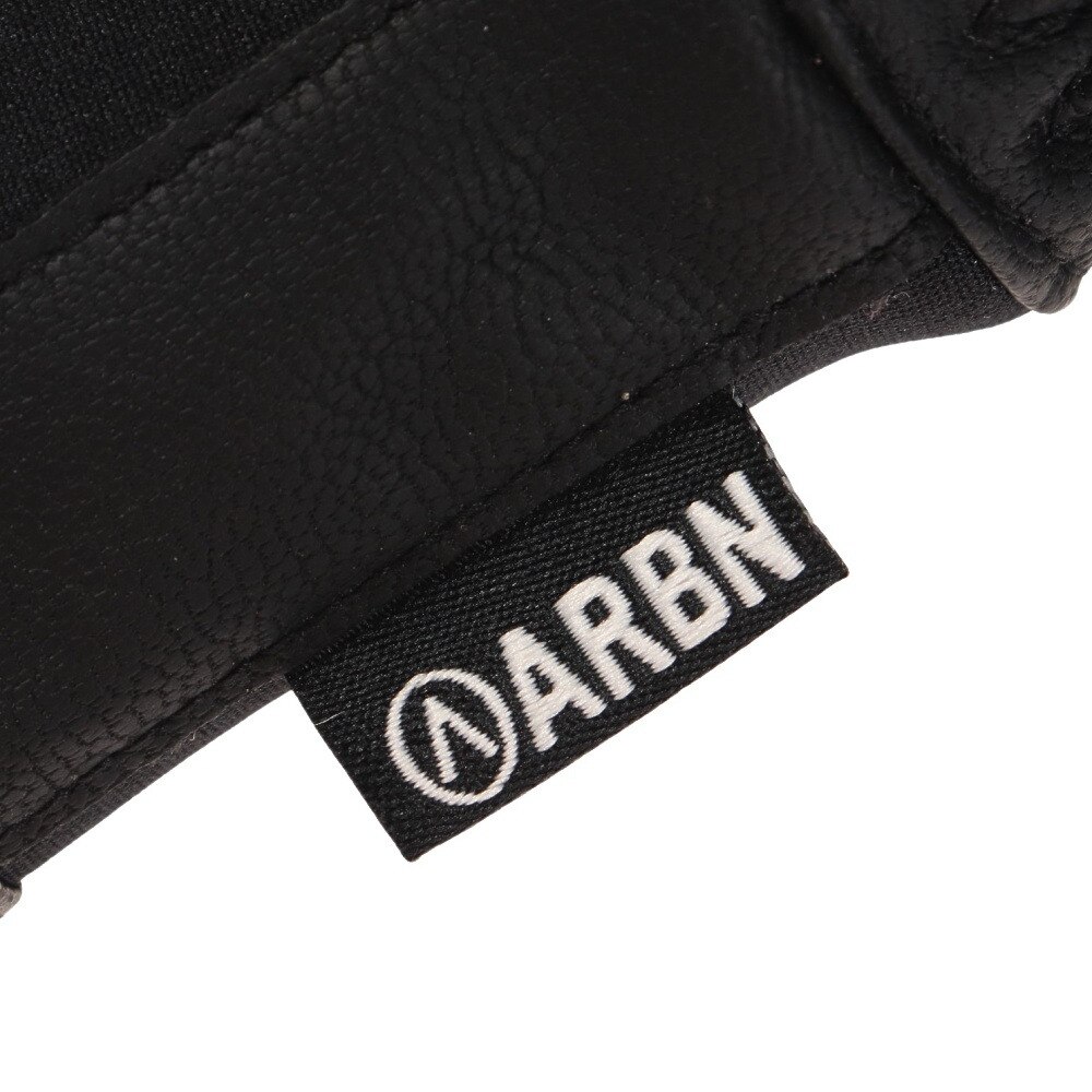 エアボーン（ARBN）（メンズ）グローブ スノーボード スノボ スキー メンズ ウィンターグローブ 五本指 ブラック ブルー ABG12127 BLK