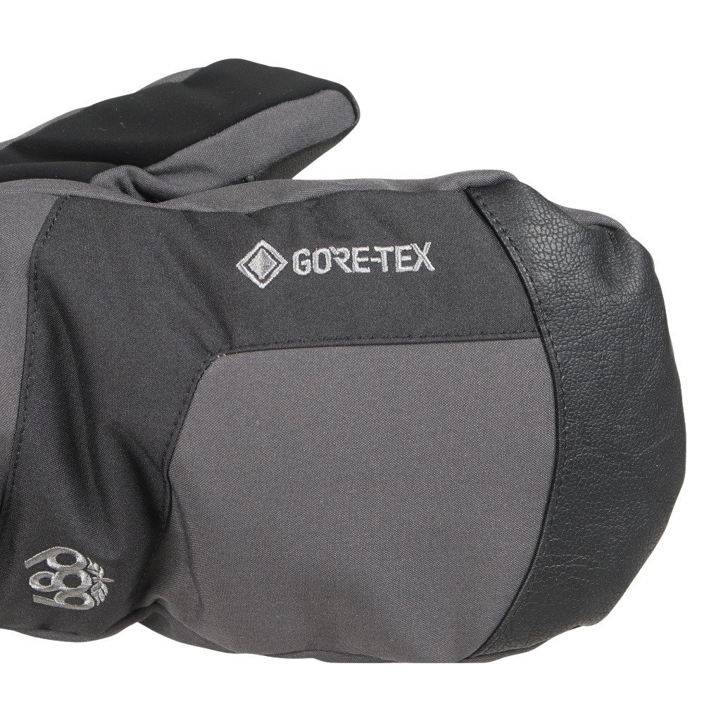 シックスエイトシックス（686）（メンズ）GORE Linear ミトングローブ M2RGLV101-KCR CHARCOAL ゴアテックス GORE-TEX