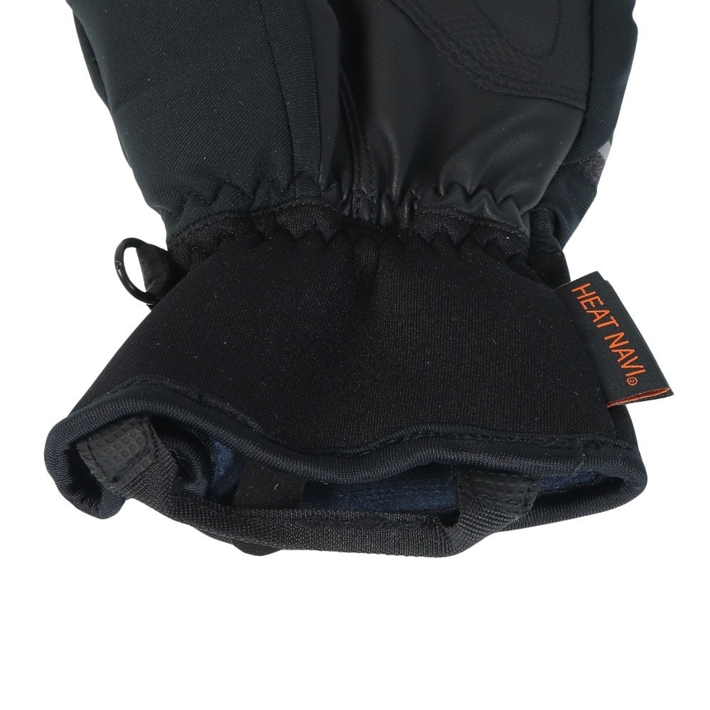 デサント（DESCENTE）（メンズ）スキーグローブ 3フィンガー ミトン DWBWJD61 BLK
