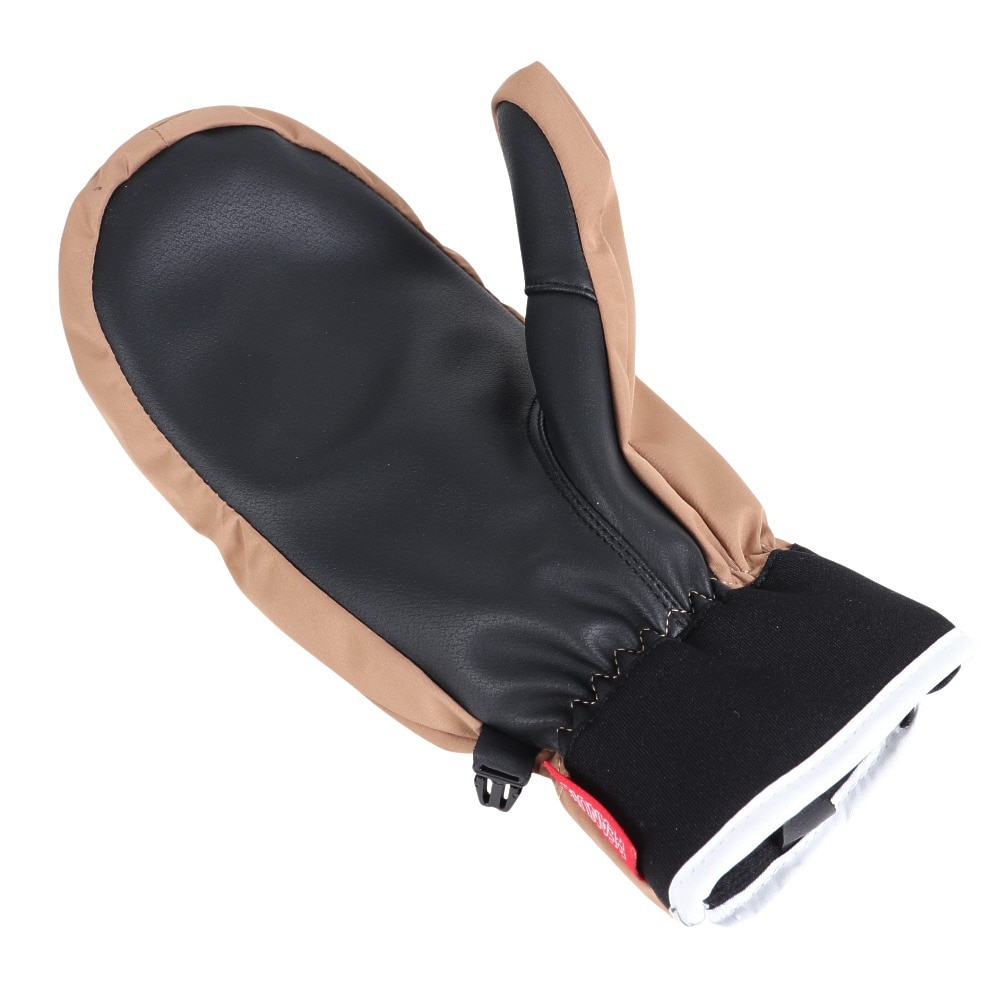 ベスプ（VESP）（メンズ、レディース）ミトングローブ スキー スノーボード スヌーピー Peanuts Collaboration Light Warm Mitten SNMG1030TAN