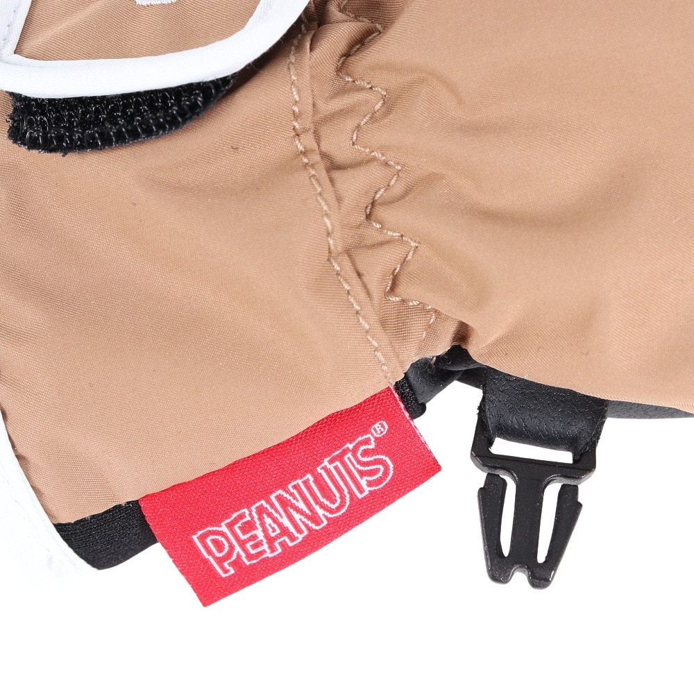 ベスプ（VESP）（メンズ、レディース）ミトングローブ スキー スノーボード スヌーピー Peanuts Collaboration Light Warm Mitten SNMG1030TAN