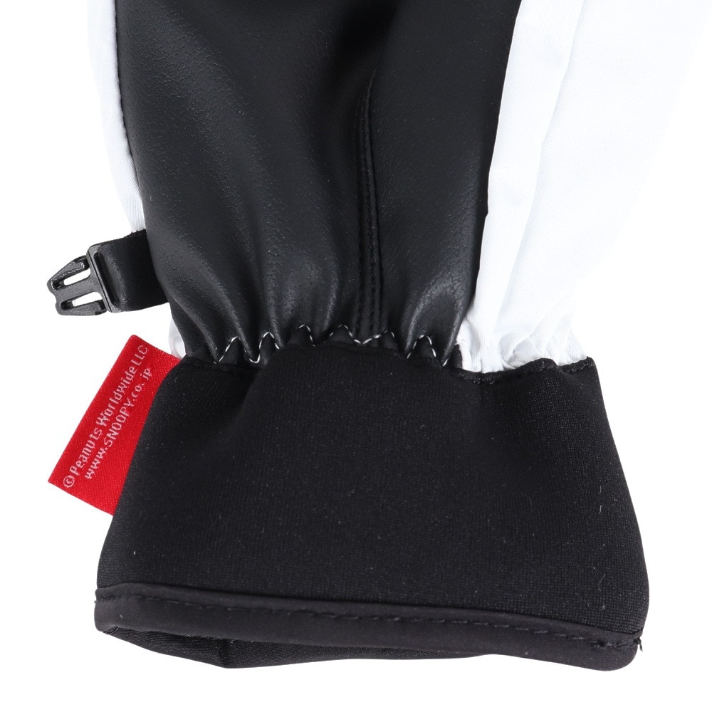 ベスプ（VESP）（メンズ、レディース）ミトングローブ スキー スノーボード スヌーピー Peanuts Collaboration Light Warm Mitten SNMG1030WH