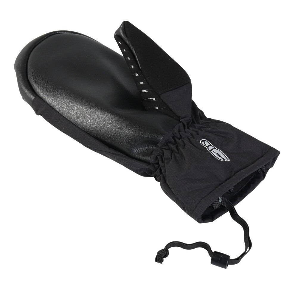 クラブグラブ（CRABGRAB）（メンズ）グローブ ミトン スノーボード 23-24 PUNCH MITTEN BLK サイズL