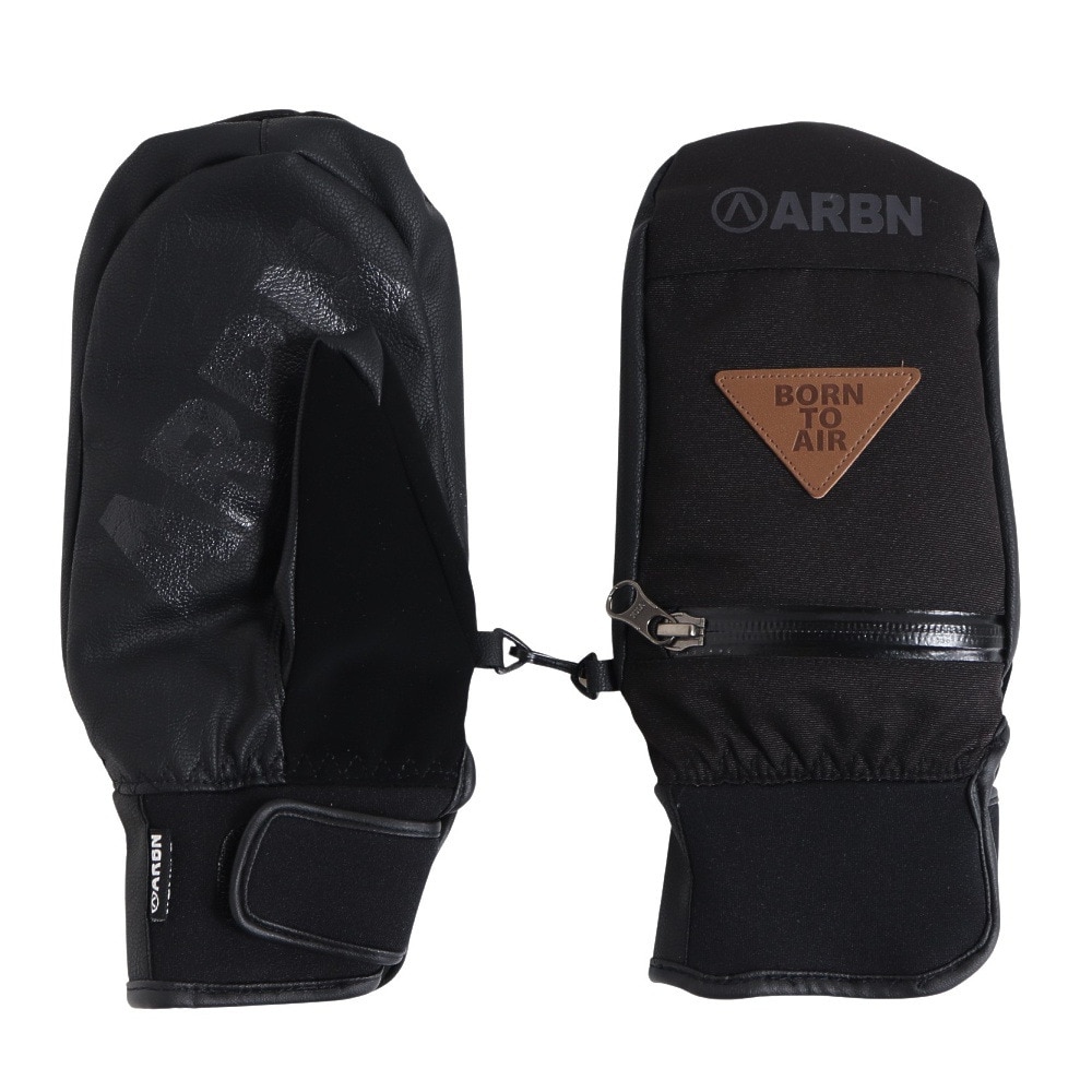 エアボーン（ARBN）（メンズ、レディース）ウィンターグローブ ABG13127 BLK