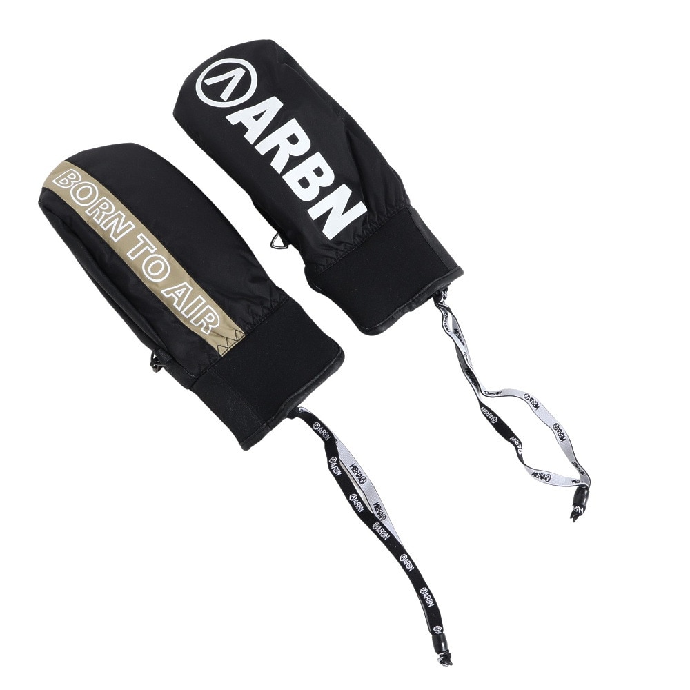 エアボーン（ARBN）（メンズ、レディース）ウィンターグローブ ABG13128 BLK