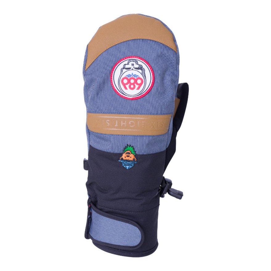 シックスエイトシックス（686）（メンズ）グローブ スキー スノーボード RECON MITT 3M2WGLV109 GRATEFUL DEAD INDIGO DENIM