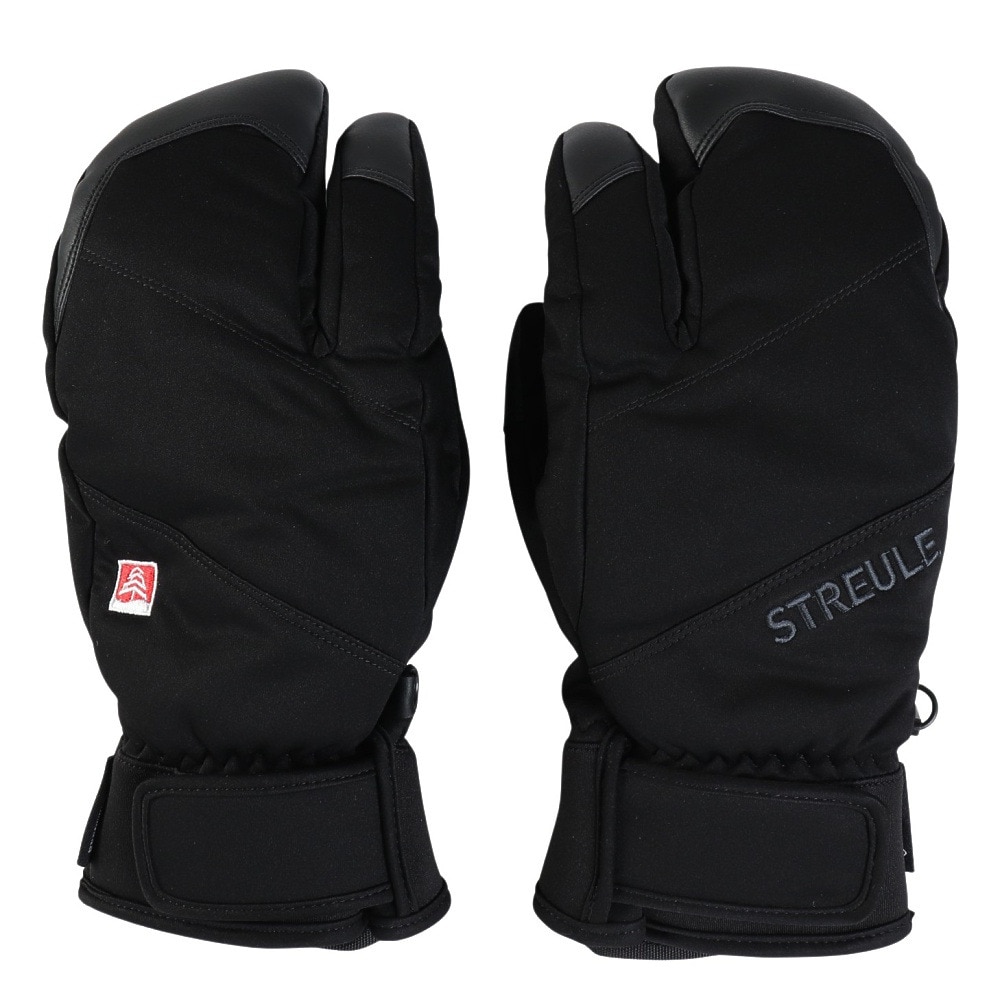 シュトロイレ（STREULE）（メンズ）LUCA ミトン グローブ ST24FGR0025 BLK