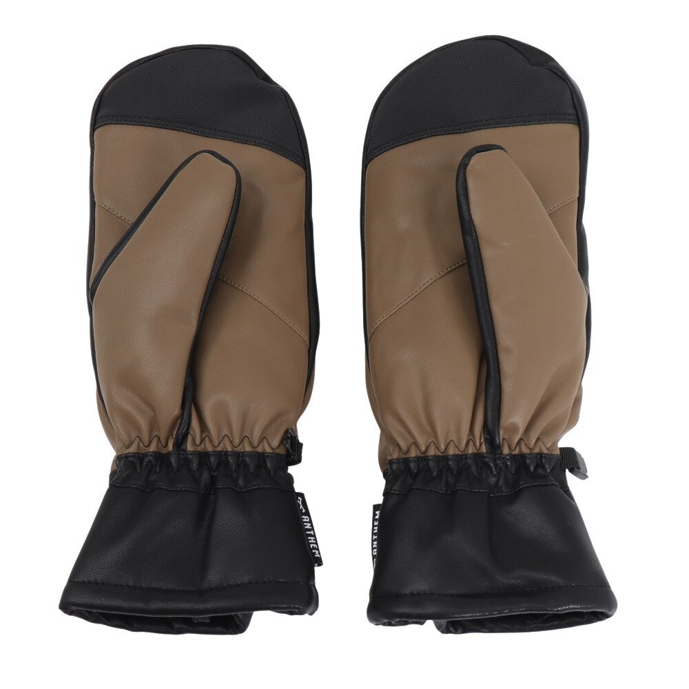 アンセム（ANTHEM）（メンズ）手袋 ウィンターグローブ フェイクレザー ミトン BE AG2405023