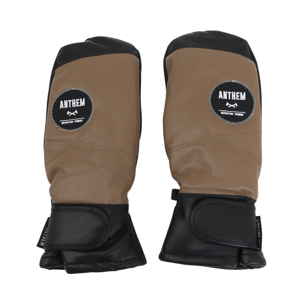 アンセム（ANTHEM）（メンズ）手袋 ウィンターグローブ フェイクレザー ミトン BE AG2405023