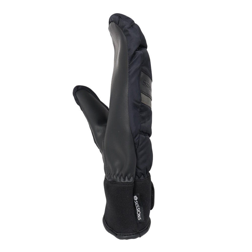 セッションズ（SESSIONS）（メンズ）ウインター ミトングローブ 25020303 BLK